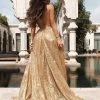 A&N Boutique A&N Luxe Saina Glitter Gown - Gold