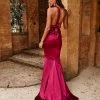 Alamour The Label Lena Satin Gown - Plum Ready To Wear
