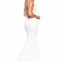 A&N Boutique A&N Luxe Jada Ponti Gown - White