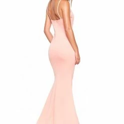 A&N Boutique A&N Luxe Imani Gown - Peach Made To Order