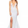 A&N Boutique Made To Order A&N Luxe Celine Gown - Sky Blue