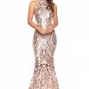 A&N Boutique A&N Luxe Inaya Gown - Rose Gold