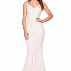 A&N Boutique Made To Order A&N Luxe Jamilla Sequin Gown - Lilac & Nude