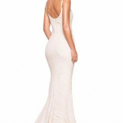 A&N Boutique Made To Order A&N Luxe Jamilla Sequin Gown - Lilac & Nude