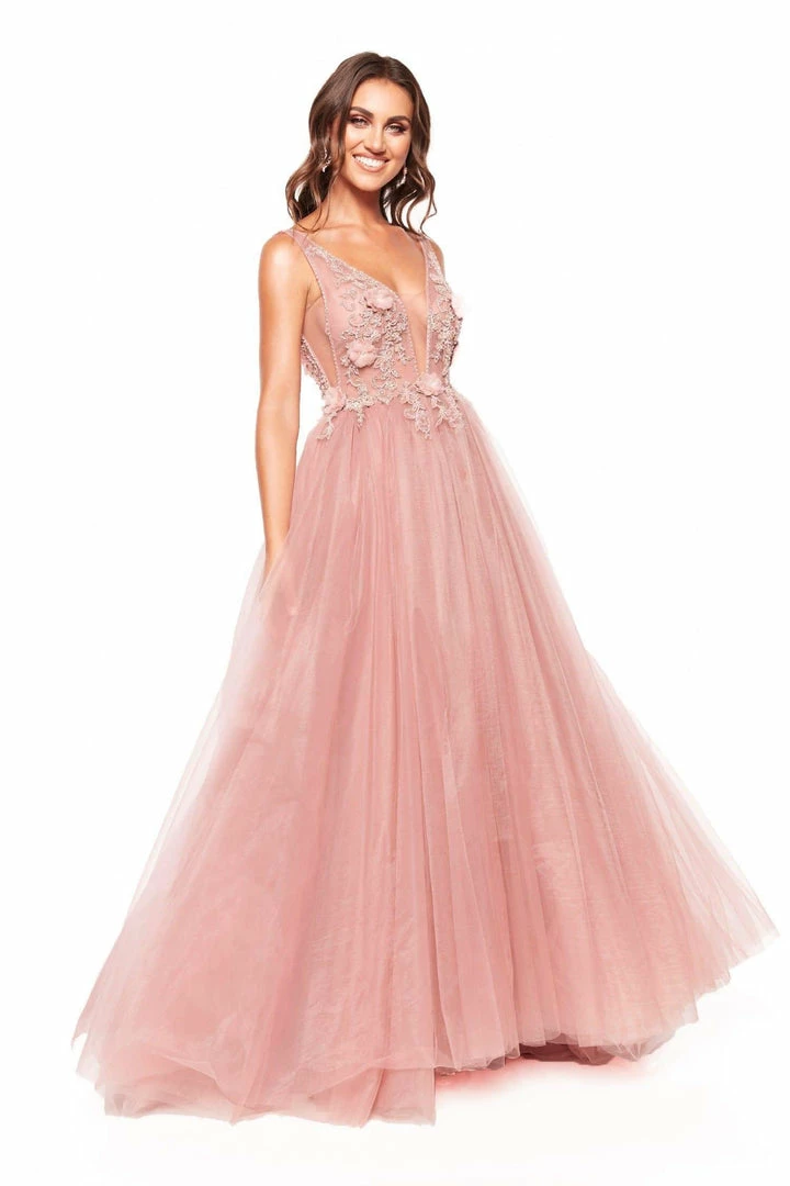 A&N Boutique Made To Order A&N Luxe Marinela Tulle Gown - Pink 6 A&N Boutique Made To Order A&N Luxe Marinela Tulle Gown - Pink