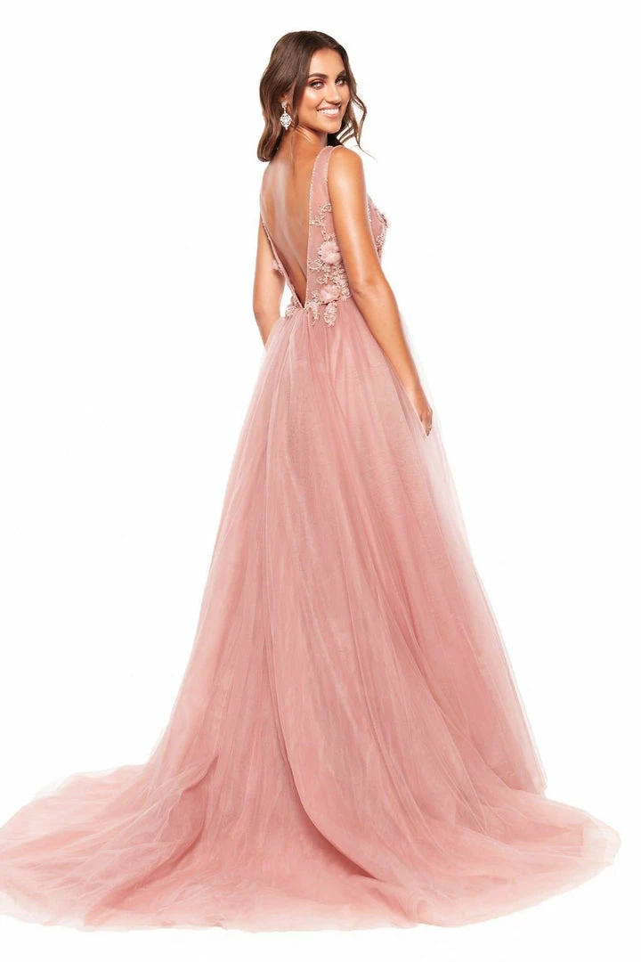 A&N Boutique Made To Order A&N Luxe Marinela Tulle Gown - Pink 5 A&N Boutique Made To Order A&N Luxe Marinela Tulle Gown - Pink