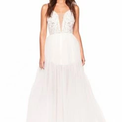 A&N Boutique A&N Luxe Indira Tulle Gown Made To Order