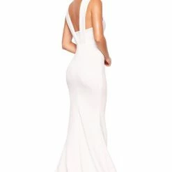 A&N Boutique Made To Order A&N Luxe Scarlett Ponti Gown - White