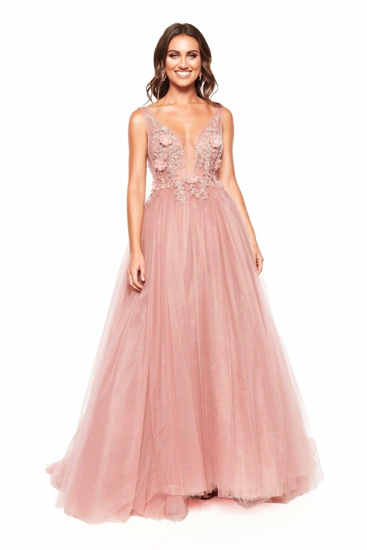 A&N Boutique Made To Order A&N Luxe Marinela Tulle Gown - Pink 7 A&N Boutique Made To Order A&N Luxe Marinela Tulle Gown - Pink