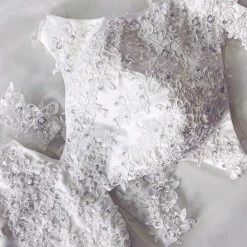 A&N Boutique Made To Order A&N Luxe Ximena Beaded Gown - White